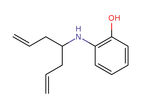 Molecular Structure of 96549-16-5 (Phenol, 2-[[1-(2-propenyl)-3-butenyl]amino]-)
