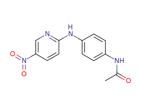 Molecular Structure of 801243-60-7 (N-[4-(5-nitropyridin-2-ylamino)phenyl]acetamide)
