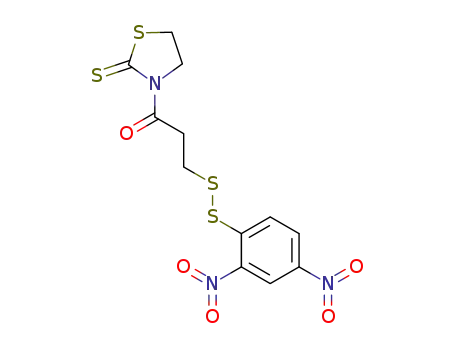 2-Thiazolidinethione, 3-[3-[(2,4-dinitrophenyl)dithio]-1-oxopropyl]-