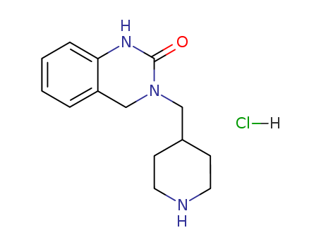 2(1H)-Quinazolinone, 3,4-dihydro-3-(4-piperidinylmethyl)-,  monohydrochloride