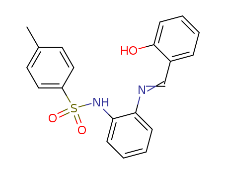 Benzenesulfonamide,N-[2-[[(2-hydroxyphenyl)methylene]amino]phenyl]-4-methyl- cas  28856-96-4