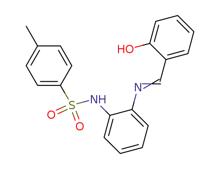 Molecular Structure of 28856-96-4 (4-methyl-N-(2-{[(6-oxocyclohexa-2,4-dien-1-ylidene)methyl]amino}phenyl)benzenesulfonamide)