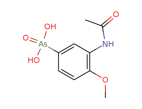 [3-(Acetylamino)-4-methoxyphenyl]arsonic acid