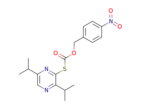 p-Nitrobenzyl S-3,6-Diisopropylpyrazin-2-ylthiolcarbonate