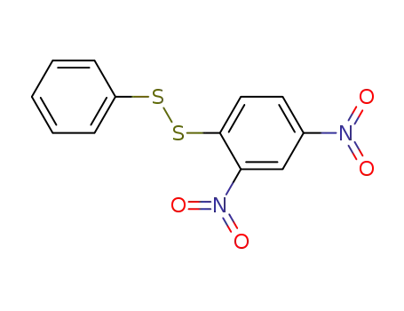 Molecular Structure of 31924-73-9 (Disulfide, 2,4-dinitrophenyl phenyl)