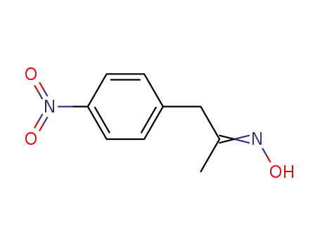 Molecular Structure of 80605-38-5 ((4-NITROPHENYL)ACETONE OXIME)