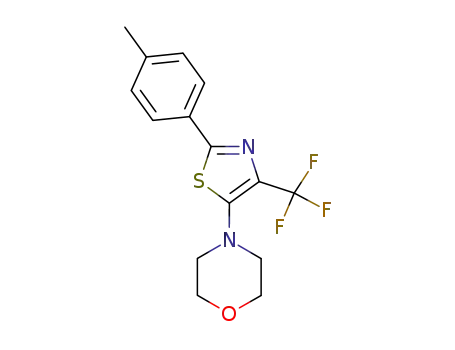5-Morpholino-2-(p-tolyl)-4-(trifluormethyl)thiazol
