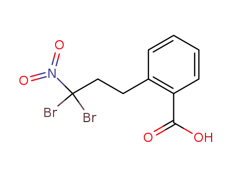 2-(3,3-dibromo-3-nitro-propyl)-benzoic acid