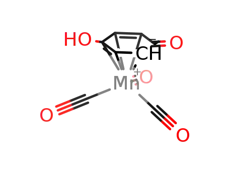 Molecular Structure of 178306-23-5 ([(η(5)-semiquinone)Mn(CO)3])