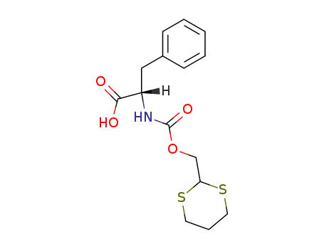 (S)-2-([1,3]Dithian-2-ylmethoxycarbonylamino)-3-phenyl-propionic acid