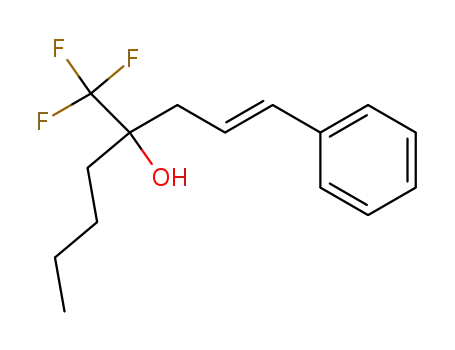 1-Octen-4-ol, 1-phenyl-4-(trifluoromethyl)-, (E)-