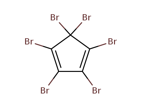1,3-Cyclopentadiene,1,2,3,4,5,5-hexabromo- cas  14310-17-9