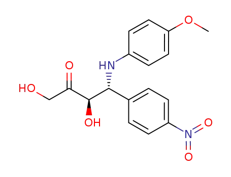 (3R,4R)-1,3-dihydroxy-4-(p-methoxyphenylamino)-4-(p-nitrophenyl)butan-2-one
