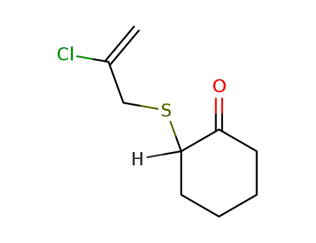2-(2-Chloro-allylsulfanyl)-cyclohexanone