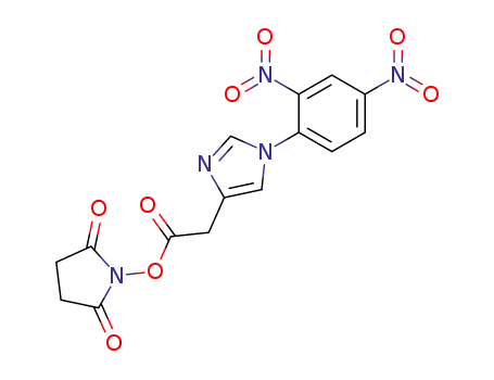 1-(2,4-dinitrophenyl)-imidazole 4-acetic acid N-hydroxysuccinimide ester