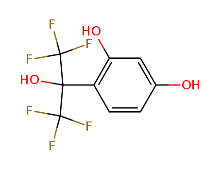 1-(1,1,1,3,3,3-Hexafluoro-2-hydroxy-2-propyl)-2,4-dihydroxybenzene