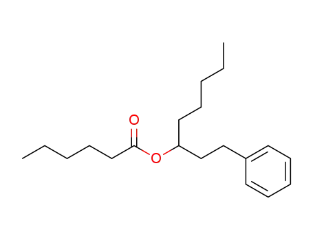 Hexanoic acid 1-phenethyl-hexyl ester