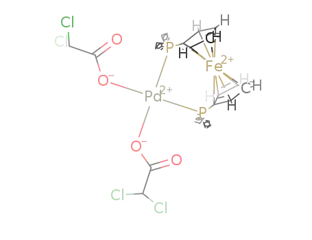 [Pd(O<sub>2</sub>CHCl<sub>2</sub>)2(1,1'-bis(diphenylphosphino)ferrocene)]