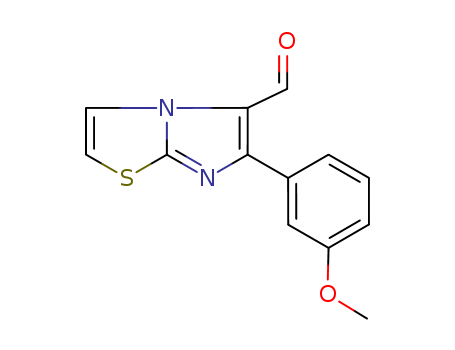 6-(3-METHOXY-PHENYL)-IMIDAZO[2,1-B]THIAZOLE-5-CARBALDEHYDE