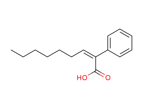 Benzeneacetic acid, a-heptylidene-, (Z)-