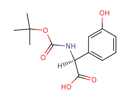 (2S)-(+)-N-tert-Butoxycarbonyl-2-(3-hdroxyphenyl)glycin