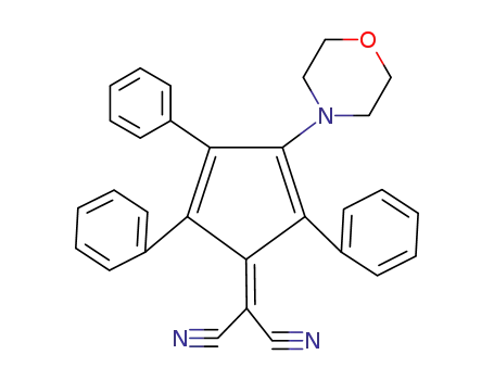6,6-Dicyan-2-morpholino-1,3,4-triphenylfulven