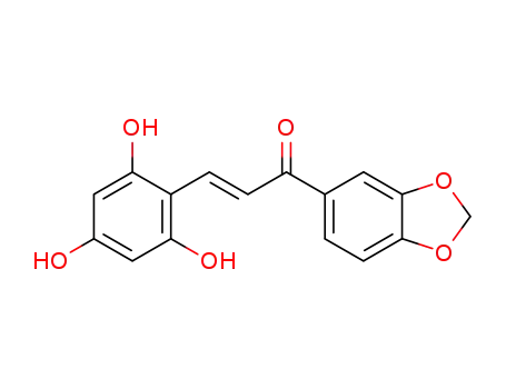 1-benzo[1,3]dioxol-5-yl-3-(2,4,6-trihydroxy-phenyl)-propenone