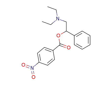 4-니트로벤조산 1-페닐-2-(디에틸아미노)에틸 에스테르