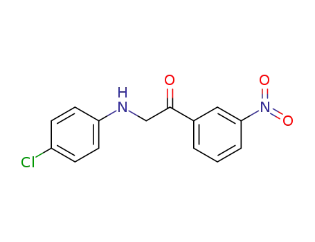 Ethanone, 2-[(4-chlorophenyl)amino]-1-(3-nitrophenyl)-