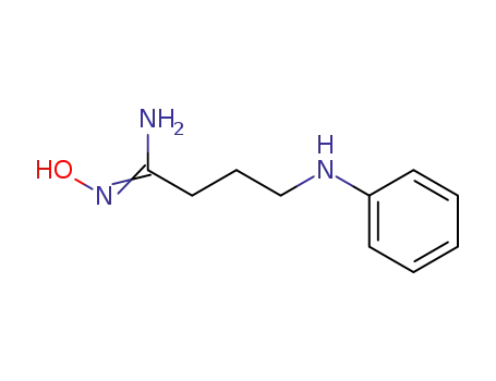 Butanimidamide, N-hydroxy-4-(phenylamino)-