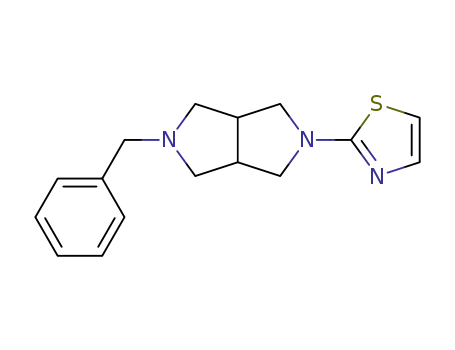 octahydro-2-benzyl-5-(2-thiazolyl)pyrrolo<3,4-c>pyrrole