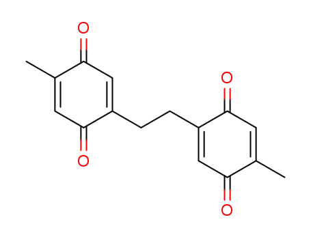 5,5'-dimethyl-2,2'-ethanediyl-di-[1,4]benzoquinone