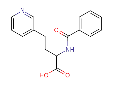 DL-2-benzamido-4-(3-pyridyl)butyric acid