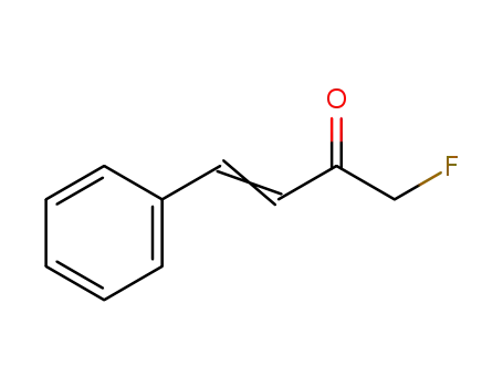 Molecular Structure of 719279-48-8 (3-Buten-2-one,  1-fluoro-4-phenyl-)