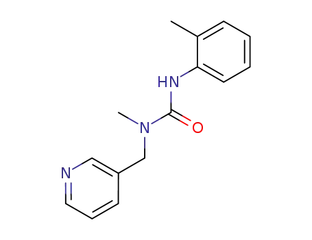 3-methyl-3-(3-pyridylmethyl)-1-(2-tolyl)urea