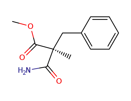 (2S)-methyl 2-carbamoyl-2-methyl-3-phenylpropanoate