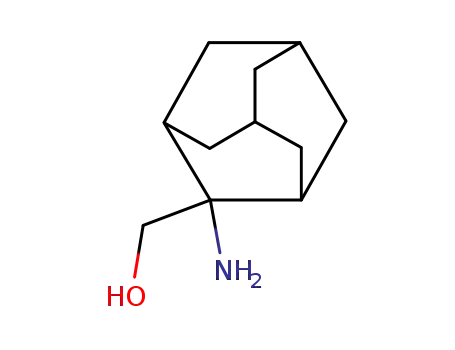 Molecular Structure of 55213-85-9 (((1r,3r,5r,7r)‐2‐aminoadamantan‐2‐yl)methanol)