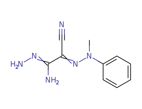 Ethanimidic acid,2-cyano-2-(2-methyl-2-phenylhydrazinylidene)-, hydrazide cas  74676-82-7