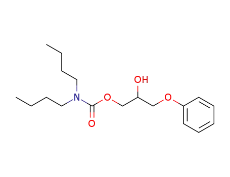 Dibutyl-carbamic acid 2-hydroxy-3-phenoxy-propyl ester