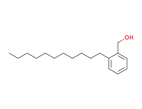 Molecular Structure of 86428-44-6 ((2-Undecyl-phenyl)-methanol)