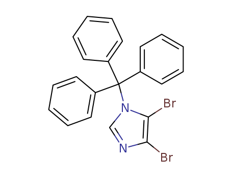 1H-Imidazole,4,5-dibromo-1-(triphenylmethyl)-