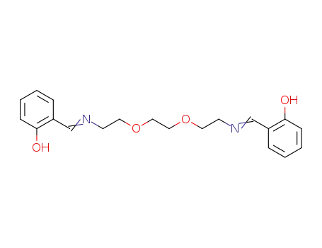 Molecular Structure of 112744-28-2 (Phenol, 2,2'-(5,8-dioxa-2,11-diazadodeca-1,11-diene-1,12-diyl)bis-)
