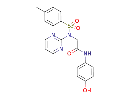 N<sub>1</sub>-(4-hydroxyphenyl)-N<sub>2</sub>-[(4-methylphenyl)sulfonyl]-N<sub>2</sub>-pyrimidin-2-ylglycinamide