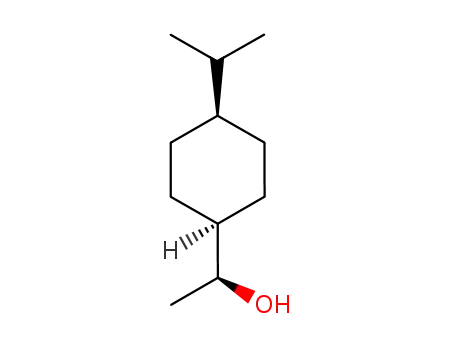 시클로헥산메탄올, 알파-메틸-4-(1-메틸에틸)-, 시스-(-)-(9CI)