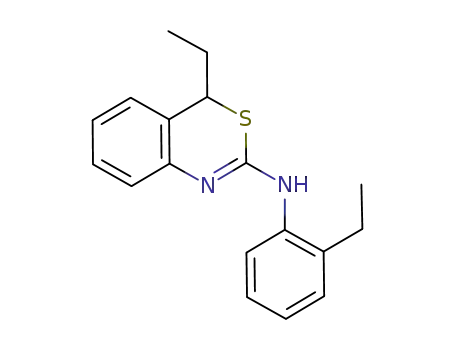 4-ethyl-2-(2'-ethylphenyl)amino-4H-3,1-benzothiazol