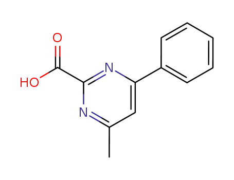 4-methyl-6-phenylpyrimidine-2-carboxylic acid