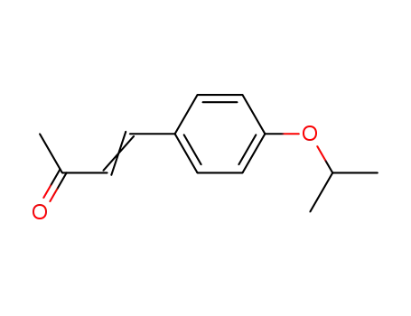 Molecular Structure of 70685-50-6 ((E)-4-(4-Isopropoxy-phenyl)-but-3-en-2-one)