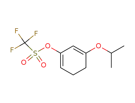 Trifluoro-methanesulfonic acid 5-isopropoxy-cyclohexa-1,5-dienyl ester