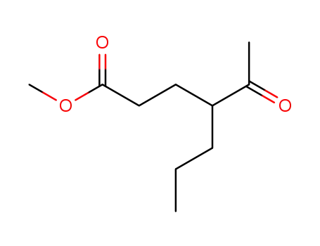 methyl 4-acetyl-4-propylbutyronitrile