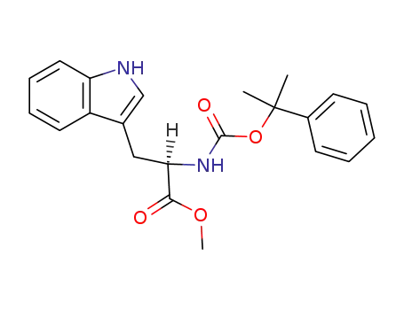 D-Tryptophan, N-[(1-methyl-1-phenylethoxy)carbonyl]-, methyl ester